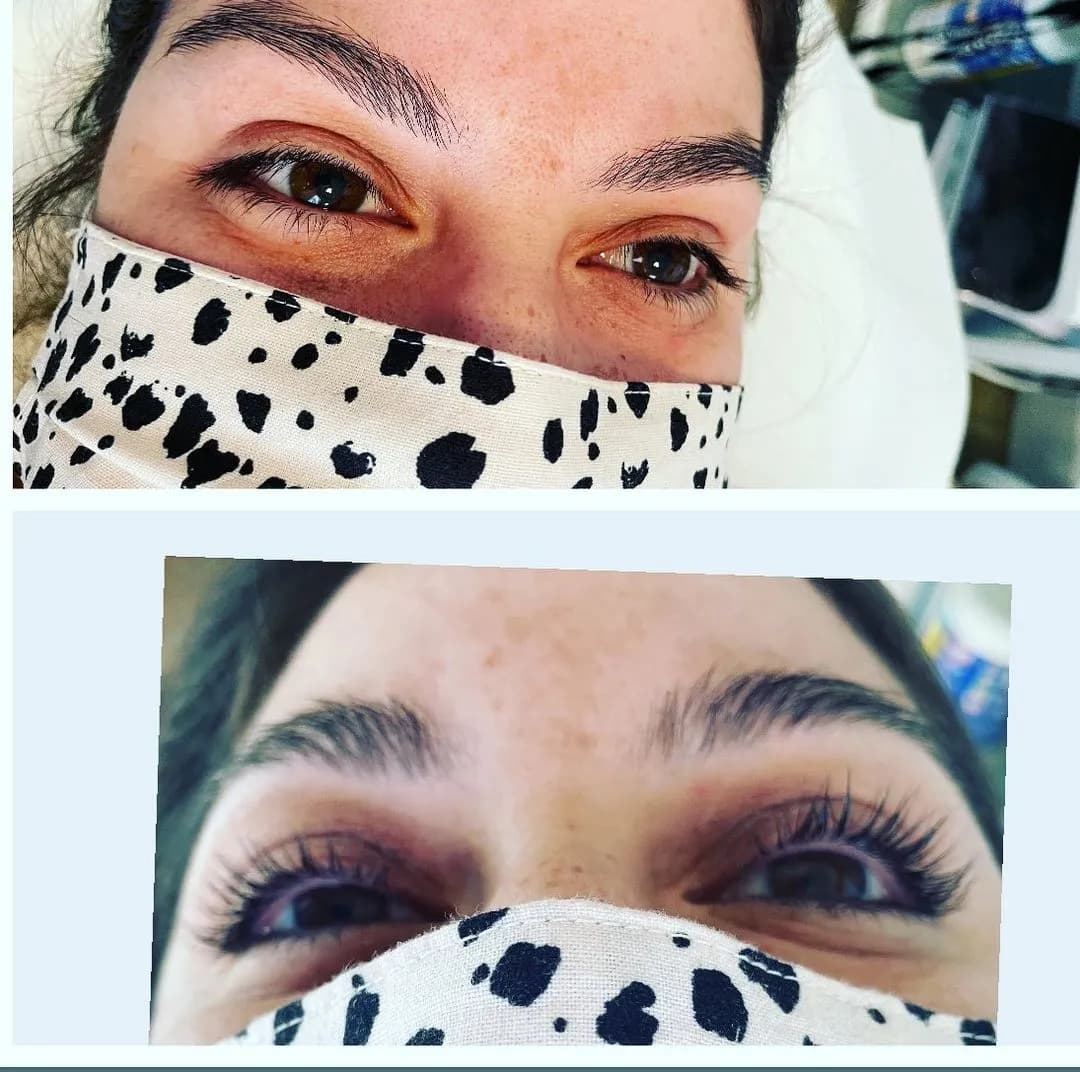 Lash Lift — Case 1 — Before and After